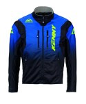 KENNY RACING KURTKA ADVENTURE/ENDURO SOFTSHELL BLUE NEON YELLOW KOLOR NIEBIESKI/ ŻÓŁTY NEON ROZMIAR L