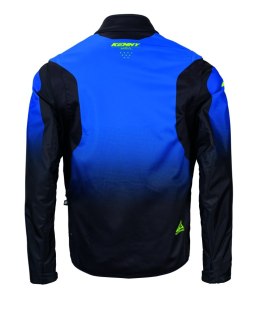 KENNY RACING KURTKA ADVENTURE/ENDURO SOFTSHELL BLUE NEON YELLOW KOLOR NIEBIESKI/ ŻÓŁTY NEON ROZMIAR XXL