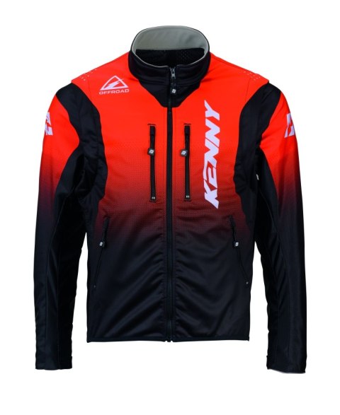 KENNY RACING KURTKA ADVENTURE/ENDURO SOFTSHELL ORANGE KOLOR POMARAŃCZOWY NEON ROZMIAR L