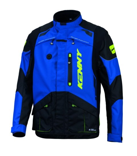 KENNY RACING KURTKA ADVENTURE/ENDURO TITANIUM BLUE KOLOR CZARNY ROZMIAR M