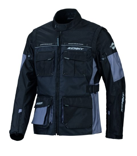 KENNY RACING KURTKA ATV/ADVENTURE EVASION BLACK KOLOR CZARNY ROZMIAR XXL