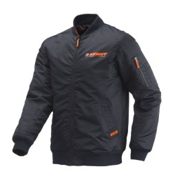 KENNY RACING KURTKA BOMBER RACING CASUAL BLACK KOLOR CZARNY ROZMIAR L