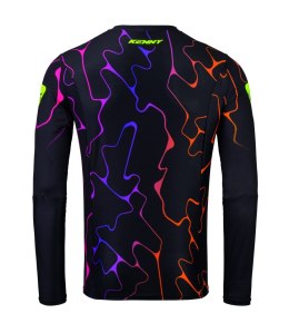 KENNY RACING SPODNIE CROSS/ENDURO PERFORMANCE KID/JUNIOR/DZECIĘCE WAVE BLACK KOLOR CZARNY ROZMIAR 24 (8 LAT)
