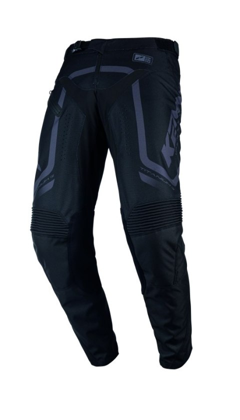 KENNY RACING SPODNIE CROSS/ENDURO TITANIUM BLACK KOLOR CZARNY ROZMIAR XXL (38)