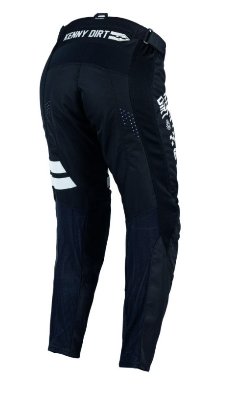 KENNY RACING SPODNIE CROSS/ENDURO TRACK DIRT BLACK KOLOR CZARNY ROZMIAR XL (36)