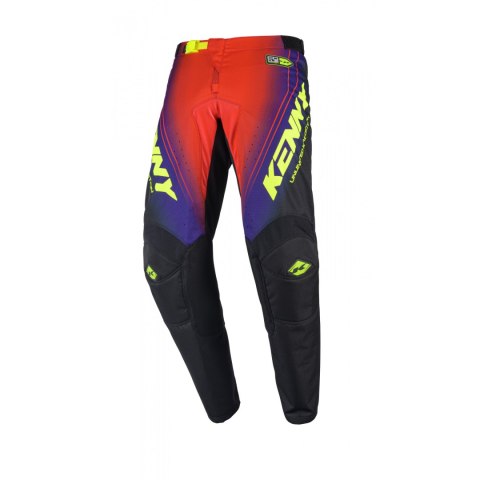 KENNY RACING SPODNIE CROSS/ENDURO TRACK FOCUS RED KOLOR CZERWONY ROZMIAR S (30)
