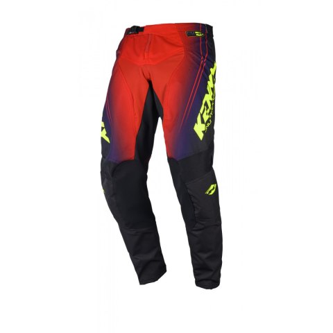 KENNY RACING SPODNIE CROSS/ENDURO TRACK KID/JUNIOR/DZECIĘCE FOCUS RED KOLOR CZERWONY ROZMIAR 18 (3 LATA)