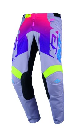 KENNY RACING SPODNIE CROSS/ENDURO TRACK ZOOM GREY WHITE KOLOR SZARY ROZMIAR XL (36)