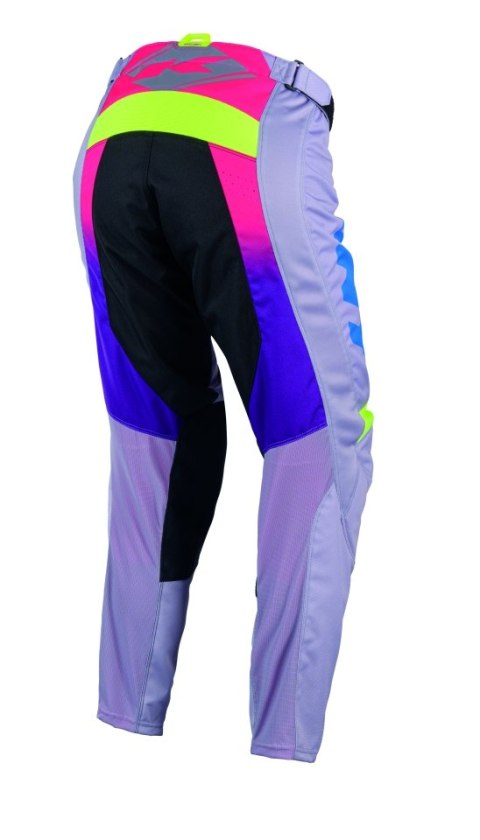 KENNY RACING SPODNIE CROSS/ENDURO TRACK ZOOM GREY WHITE KOLOR SZARY ROZMIAR XL (36)