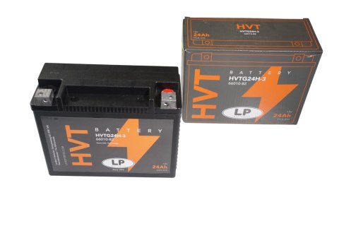 LANDPORT AKUMULATOR ŻELOWY HVTG24H-3 (GHD24HL-BS) (MH HVTG24H-3) 12V 24AH (CCN 410) 205X87X162 HEAVY V-TWIN BEZOBSŁUGOWY - ZALAN