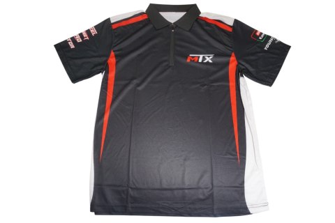 MTX PARTS KOSZULKA POLO SHIRT KOLOR CZARNY ROZMIAR XXL