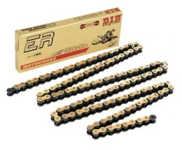 DID ŁAŃCUCH NAPĘDOWY 420NZ3GB-138 (138 OGNIW) BEZ O-RINGÓW ZŁOTY (OTWARTY + ZAPINKA)