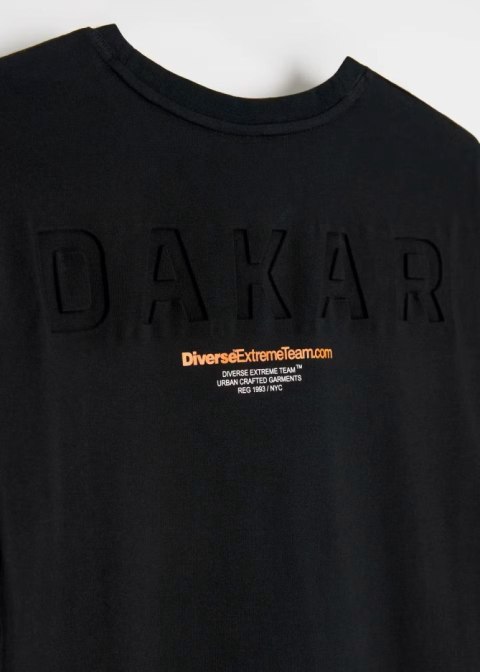 DIVERSE EXTREME TEAM - DAKAR RALLY KOSZULKA (T-SHIRT) DKR DES 1525 KOLOR CZARNY S