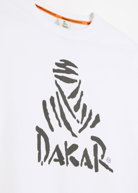 DIVERSE EXTREME TEAM - DAKAR RALLY KOSZULKA (T-SHIRT) DKR LOGO 256 KOLOR BIAŁY S
