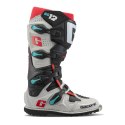 GAERNE BUTY CROSS/ENDURO MODEL SG-12 ENDURO GRAVEL KOLOR SZARY/CZERWONY/NIEBIESKI/CZARNY ROZMIAR 44.5