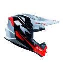 KENNY RACING KASK CROSS/ENDURO TRACK GRAPHIC SPEED BLACK RED KOLOR BIAŁY/CZARNY/CZEROWNY ROZMIAR XXL