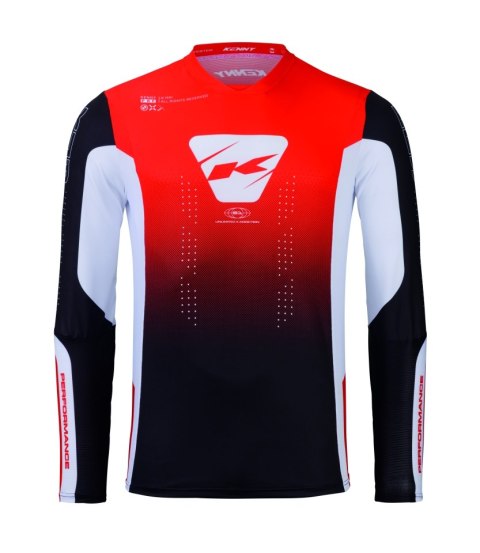 KENNY RACING KOSZULKA CROSS/ENDURO PERFORMANCE RED KOLOR CZEROWNY ROZMIAR M