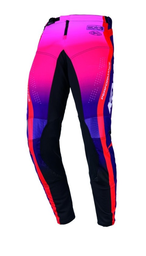 KENNY RACING SPODNIE CROSS/ENDURO PERFORMANCE KID/JUNIOR/DZECIĘCE PURPLE KOLOR FIOLETOWY ROZMIAR 26 (10 LAT)