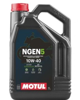 MOTUL OLEJ SILNIKOWY NGEN 5 10W40 4T 4L PÓŁSYNTETYK PROMOCJA