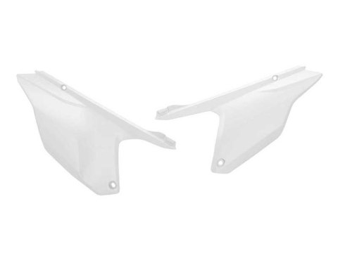 RACETECH (RTECH) 2025/12 BOCZKI (LEWY / PRAWY) TRIUMPH TF 250 X / 450 RC '24-'25 KOLOR BIAŁY