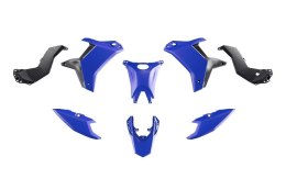RACETECH (RTECH) 2025/12 KOMPLET PLASTIKÓW (BEZ PRZEDNIEGO BŁOTNIKA) T7 YAMAHA TENERE 700 '25-'26 KOLOR NIEBIESKI / CZARNY