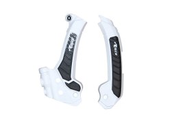 RACETECH (RTECH) 2025/12 OSŁONY RAMY (KOMPLET) BI-MATERIAL SUPER GRIP HUSQVARNA FC 250 / 450 '22-23, FS 450 '23-24, TC / FC 125 