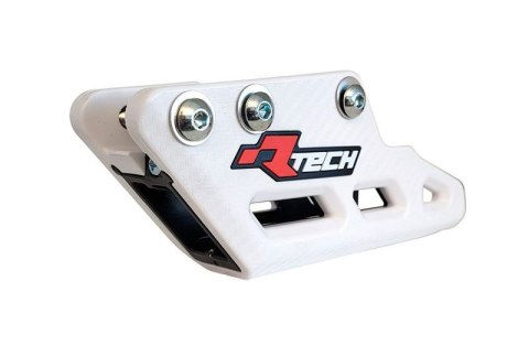 RACETECH (RTECH) PROWADNICA ŁAŃCUCHA YAMAHA YZF 450 '23-'24, FANTIC XXF 450 '23-'24 KOLOR BIAŁY