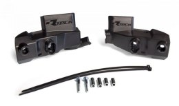 RACETECH (RTECH) OSŁONY RĄK (HANDBARY) HP1 KOLOR ZIELONY (Z MOCOWANIAMI Z OSŁONAMI POMP SPRZĘGŁA I HAMULCA NISSIN)