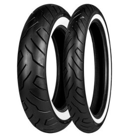 SHINKO OPONA 130/80B17 999 65H TL WW BIAŁY BOK PRZÓD DOT 21/2025