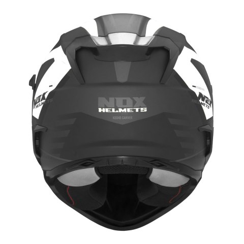 NOX KASK INTEGRALNY (FULL FACE) Z BLENDĄ N304S REVO KOLOR CZERWONY MAT/CZARNY ROZMIAR M