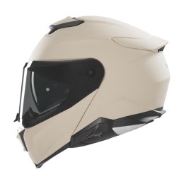 NOX KASK SZCZĘKOWY (FLIP-UP) Z BLENDĄ N967 SOLID KOLOR PIASKOWY MAT ROZMIAR M (PINLOCK DO TEGO MODELU - FILMPINLOCK30DKS166)