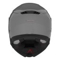 NOX KASK SZCZĘKOWY (FLIP-UP) Z BLENDĄ N967 SOLID KOLOR SZARY POŁYSK ROZMIAR XXL (PINLOCK DO TEGO MODELU - FILMPINLOCK30DKS166)