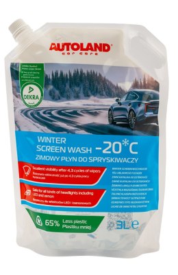 AUTOLAND PSIK PSIK - ZIMOWY PŁYN DO SPRYSKIWACZY -20°C WOREK 3L