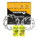 GALFER ZESTAW KTM/HUSQVARNA/HUSABERG (TARCZE I KLOCKI HAMULCOWE PRZÓD I TYŁ) - PATRZ OPIS DODATKOWY