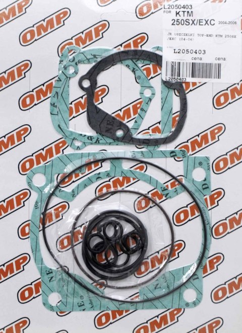 JR (OMP) WYPRZEDAŻ USZCZELKI TOP-END KTM 250SX/EXC '04-'06