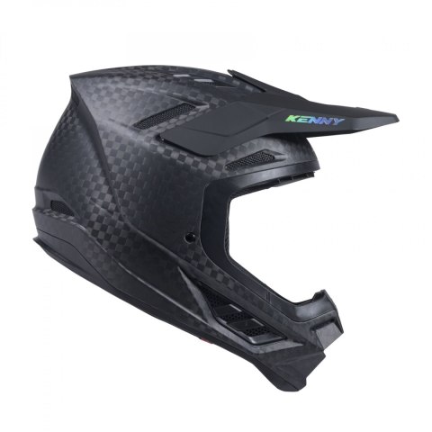 KENNY RACING KASK CROSS/ENDURO TITANIUM BIG CARBON MATT HOLOGRAPHIC KOLOR CZARNY ROZMIAR XL