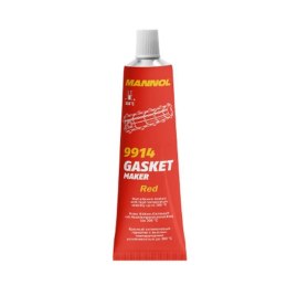 MANNOL GASKET MAKER - SILIKON USZCZELNIAJĄCY- KOLOR CZERWONY 85G (ZASTĘPUJE USZCZELKI) (9914) (144)