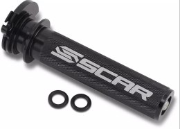 SCAR NOWY RACING ROLGAZ ALUMINIOWY Z ŁOŻYSKIEM SX 50 '12-'20, SX 65 '02-'20, HUSQVARNA TC 60/65 '17-'20 KOLOR CZARNY