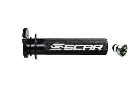 SCAR NOWY RACING ROLGAZ ALUMINIOWY Z ŁOŻYSKIEM - YAMAHA YZ125 / YZ250 '97-'26, YZ250X '16-'26 KOLOR CZARNY