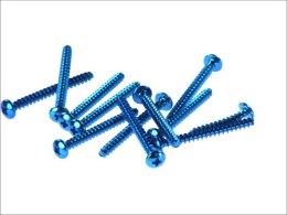 V PARTS (VICMA) ZESTAW ŚRUB OWIEWKI M5X50 (12SZT.) KOLOR NIEBIESKI (RC550AZ)