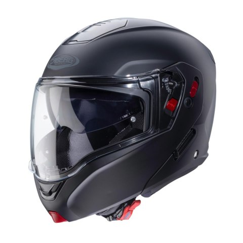 CABERG KASK SZCZĘKOWY FLIP-UP MODEL HORUS X SOLID KOLOR CZARNY MAT ROZMIAR XS (PINLOCK W ZESTAWIE)