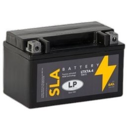 LANDPORT AKUMULATOR YTX7A-4 (YTX7A-BS) (MS LTX7A-4) 12V 6AH (CCN 105) 150X87X93 SLA BEZOBSŁUGOWY - ZALANY (6)