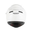 NOX KASK INTEGRALNY (FULL FACE) Z BLENDĄ N402 SOLID KOLOR BIAŁY POŁYSK ROZMIAR XS