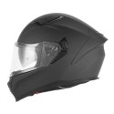 NOX KASK INTEGRALNY (FULL FACE) Z BLENDĄ N402 SOLID KOLOR CZARNY MAT ROZMIAR XS