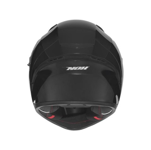 NOX KASK INTEGRALNY (FULL FACE) Z BLENDĄ N402 SOLID KOLOR CZARNY POŁYSK ROZMIAR L