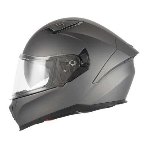 NOX KASK INTEGRALNY (FULL FACE) Z BLENDĄ N402 SOLID KOLOR TYTANOWY MAT ROZMIAR L