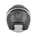 NOX KASK OTWARTY JET Z BLENDĄ N130 EKTO KOLOR BIAŁY/CZARNY MAT ROZMIAR L