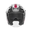 NOX KASK OTWARTY JET Z BLENDĄ N130 EKTO KOLOR BIAŁY/RÓŻOWY ROZMIAR L