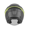 NOX KASK OTWARTY JET Z BLENDĄ N130 EKTO KOLOR ŻÓŁTY FLUO/CZARNY MAT ROZMIAR L