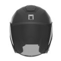 NOX PREMIUM KASK OTWARTY JET Z BLENDĄ SPY KOLOR CZARNY MAT ROZMIAR XL